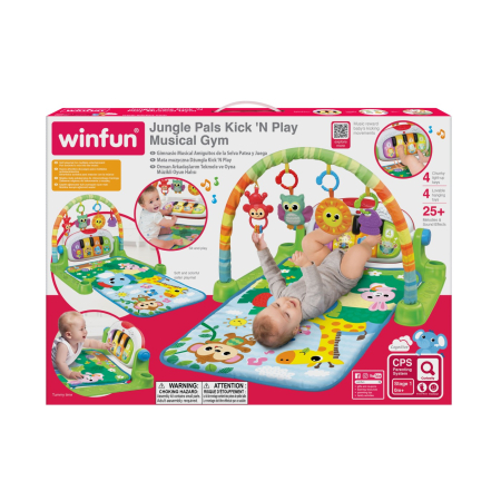 Jucării pentru bebeluși - WINFUN CENTRU DE ACTIVITATI MUZICAL PRIETENII DIN JUNGLA