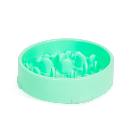 Îngrijire animale - Yummie - Bol - pentru hrănire lentă - verde