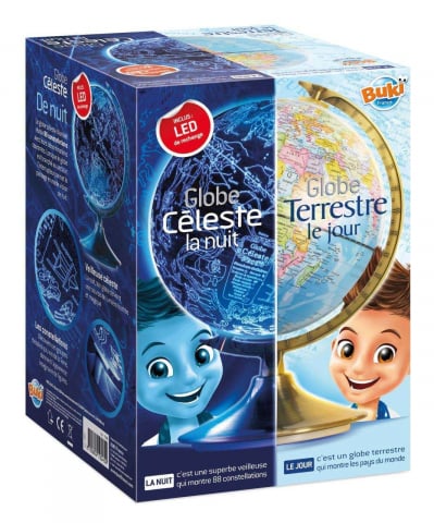 Jucarii Educative - Glob terestru ziua - bolta cerului noaptea