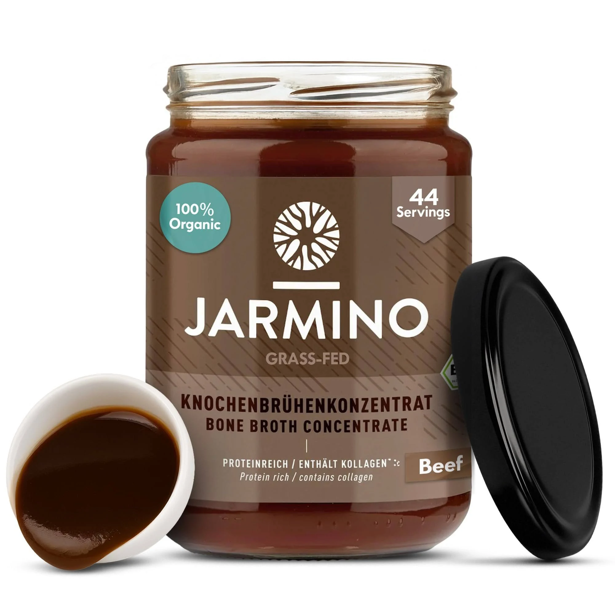Supa bio concentrata din oase de vita, 440g Jarmino [3]
