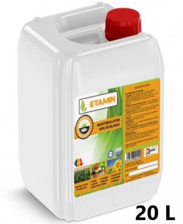 Ingrașământ Foliar - Biostimulator ecologic ETAMIN - 20 litri , BHS