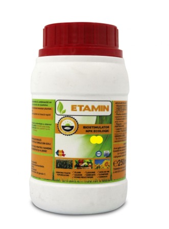Ingrașământ Foliar - Biostimulator ecologic ETAMIN - 250 ml, BHS