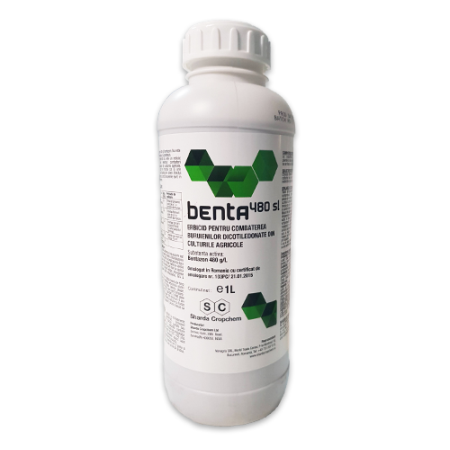 Pesticide - Erbicid BENTA 480 SL - 1 Litru  Sharda, Postemergent