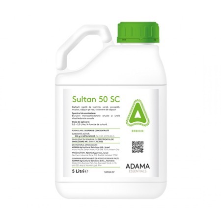 Pesticide - Erbicid SULTAN TOP -  Adama, Preemergent, Postemergent, Rapita