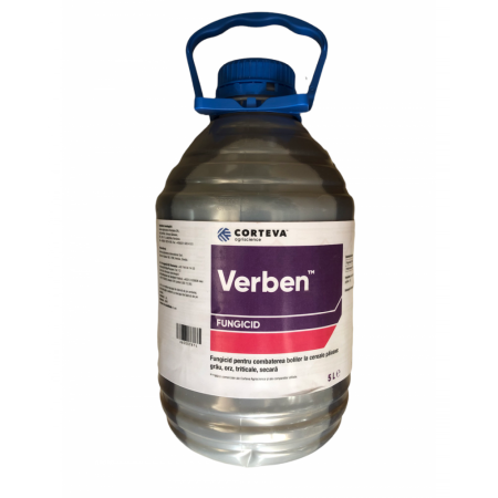 Fungicide - Fungicid VERBEN - 5 Litri, Corteva, Sistemic, Cereale, Grau, Orz, Secara