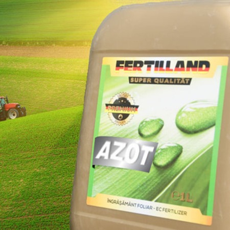 Ingrașământ Foliar - Ingrasamant Fertilland Azot, 1 litru, RodBun