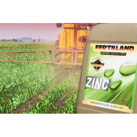 Fertilizanți - Ingrasamant foliar cu continut de zinc, Fertilland Zinc, 10 litri, RodBun