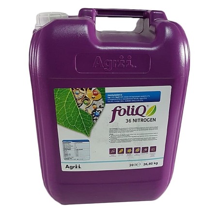 Fertilizanți - Ingrasamant foliar FOLIQ 36 NITROGEN - 20 Litri, Agrii
