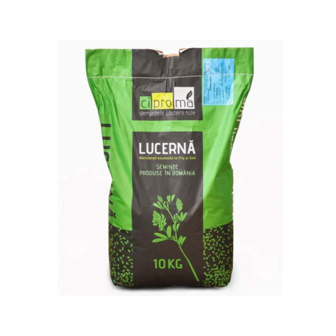 Lucernă - Samanta lucerna romaneasca MADALINA C1, Nedrajata, Ciproma - 10 kg