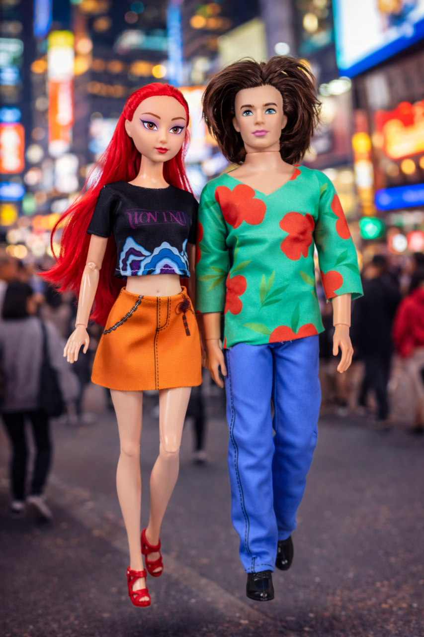 Set 2 Papusi 32 cm Kpop Demon Hunters / K-pop Demon Hunters - Vanatorii de demoni [2]