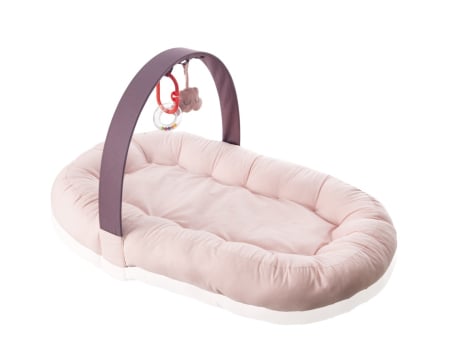 Somn - Babynest cu bara de jucarii, BabyJem, somon