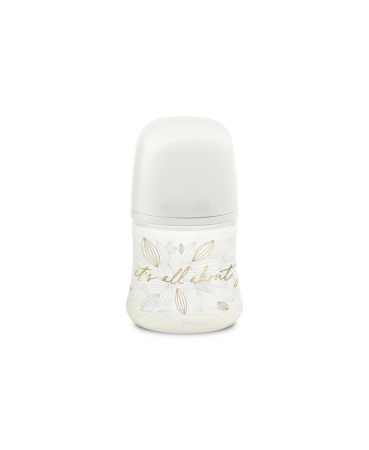 Suzete, biberoane si accesorii - Biberon 150 ml tetină fiziologică SX Pro cu debit lent Gri Gold Premium