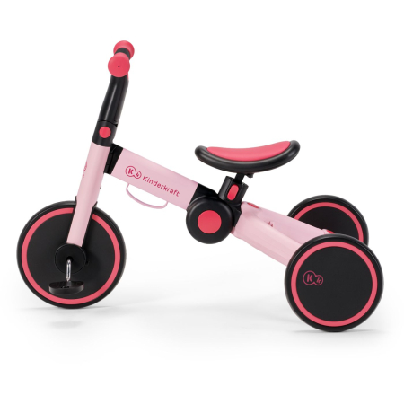 Trotinete | Biciclete - BICICLETA DE ECHILIBRU / TRICICLETA KINDERKRAFT 4TRIKE, CANDY PINK