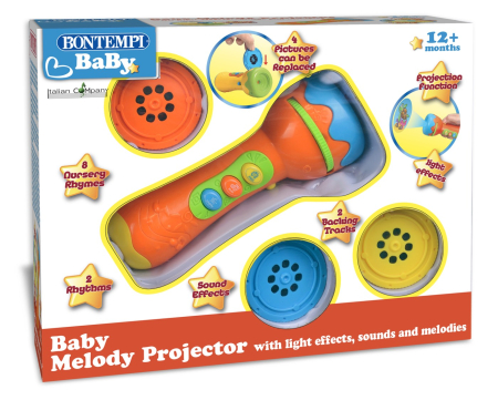 Joacă & Tummy Time - BONTEMPI PROIECTOR MUZICAL BABY
