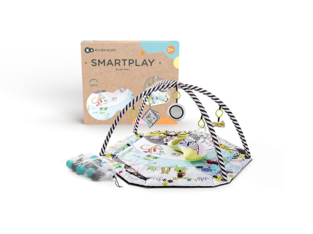 Joacă & Tummy Time - COVORAS EDUCATIONAL KINDERKRAFT SMARTPLAY