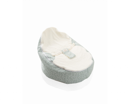 Accesorii patuturi - Fotoliu pentru bebelusi cu ham de siguranta BabyJem (Culoare: Mint)