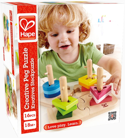 Joacă & Tummy Time - HAPE PUZZLE CREATIV