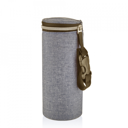 Accesorii carucioare si landouri - Husa termoizolanta pentru biberon BabyJem (Culoare: Gri)