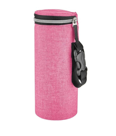 Accesorii carucioare si landouri - Husa termoizolanta pentru biberon BabyJem (Culoare: Roz)