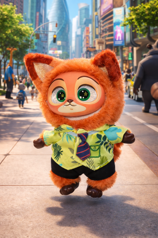 Jucarii educative - Jucarie de plus - Zootopia - Nick - 10 cm