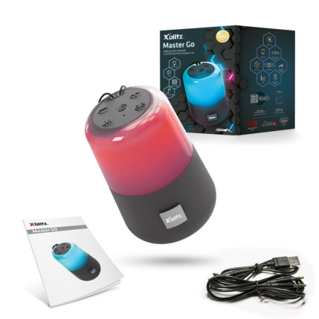Jucării pentru bebeluși - Neno Xblitz Master GO Boxă wireless - Sunet puternic oriunde te afli