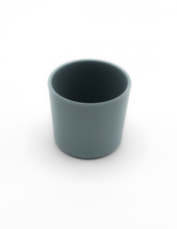 Alte accesorii hranire - Pahar din silicon diversificare BabyJem 150 ml (Culoare: Vernil)