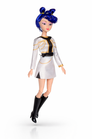 Papusi - Papusa muzicala 32 cm Kpop Demon Hunters / K-pop Demon Hunters Vanatorii de Demoni - Zoey