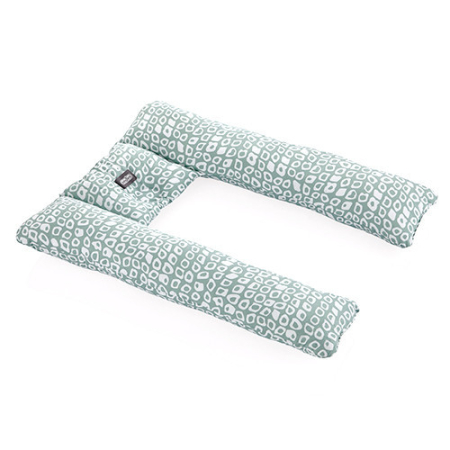 Articole Pentru Gravide - Perna 3 in 1 : babynest, pentru gravide si pentru alaptare in forma de U BabyJem (Culoare: Verde)