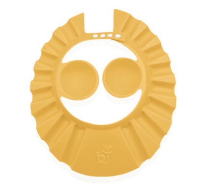 Cadite si accesorii pentru baie - Protectie baita pentru ochi si urechi Hat BabyJem, portocaliu