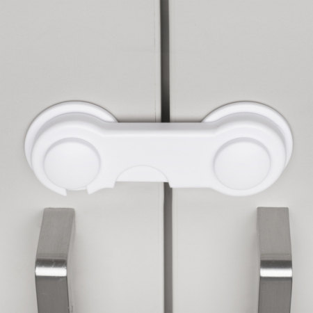Sisteme de siguranta - Protectie pentru dulapuri si sertare BabyJem White