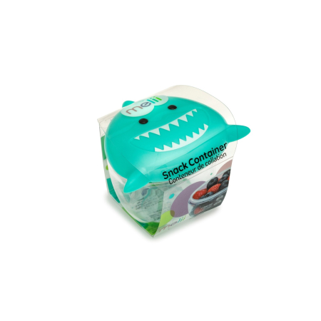 Accesorii hrănire bebe - RECIPIENT HRANA BEBE CU CAPAC, MELII, MODEL RECHIN