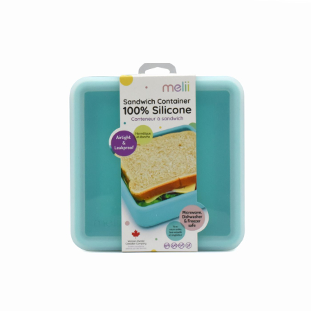 Hrănire - RECIPIENT SILICON PENTRU SANDWICH, MELII, BLUE