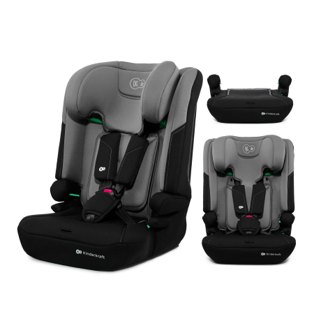 Scaune Auto - SCAUN AUTO KINDERKRAFT COMFY 75-150 CM, DK GREY
