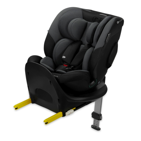 La plimbare - SCAUN AUTO KINDERKRAFT I-FIX, I-SIZE 40-150 CM, GRAPHITE BLACK