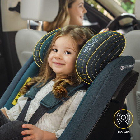 Scaune Auto - SCAUN AUTO KINDERKRAFT I-GUARD PRO I-SIZE 61-105 CM, GRAPHITE BLACK
