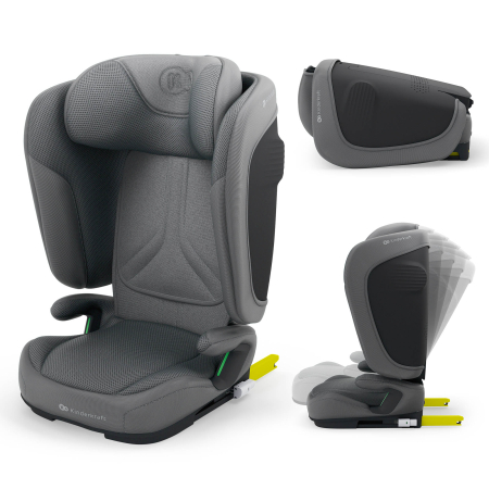 Scaune Auto - SCAUN AUTO KINDERKRAFT UNITY2 100-150 CM, GREY