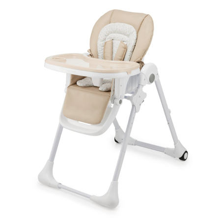 Scaune de masă - SCAUN DE MASA KINDERKRAFT TUMMIE, PLIABIL, BEIGE