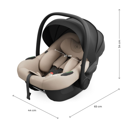 Scaune Auto - SCOICA AUTO KINDERKRAFT I-LITE 40-87 CM, BEIGE