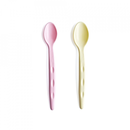 Alte accesorii hranire - Set 2 lingurite pentru copii BabyJem (Culoare: Roz)