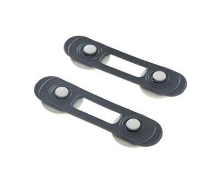 Sisteme de siguranta - Set 2 mini sigurante universale pentru usi si dulapuri BabyJem, antracit