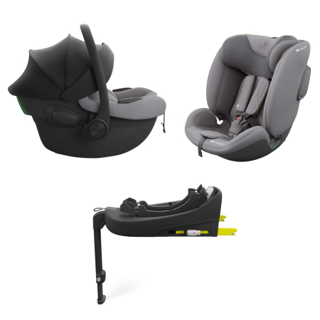 Scaune Auto - SISTEM MODULAR AUTO KINDERKRAFT ENDURA SAFE, GREY