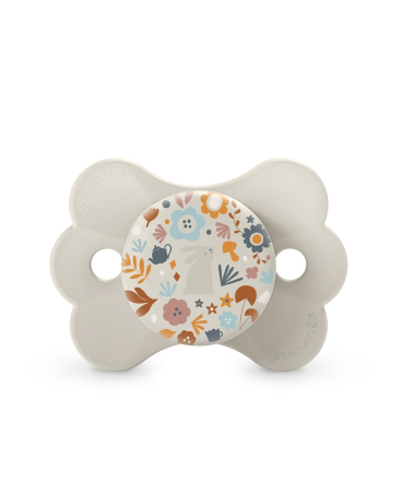 Suzete, biberoane si accesorii - Suzetă fiziologică 0-6 luni, bej, Wonderland Butterfly Suavinex