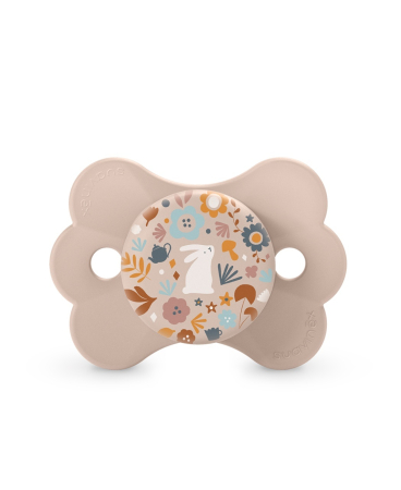 Suzete, biberoane si accesorii - Suzetă fiziologică 6-18 luni, roz, Wonderland Butterfly Suavinex