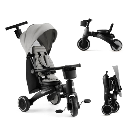 Trotinete | Biciclete - TRICICLETA KINDERKRAFT JAZZ 2, GREY