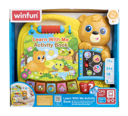 Jucării pentru bebeluși - WINFUN CARTICICA DE ACTIVITATI
