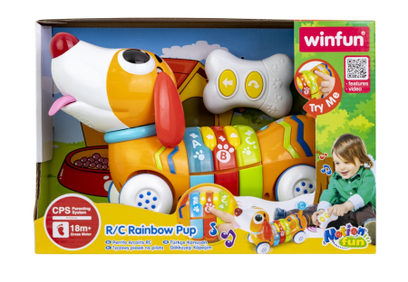 Joacă & Tummy Time - WINFUN CATELUS CU TELECOMANDA