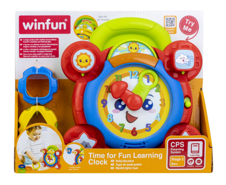 Joacă & Tummy Time - WINFUN CEAS CU ACTIVITATI CU LUMINI SI SUNETE