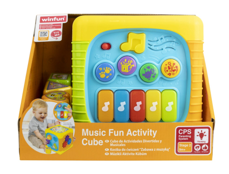 Joacă & Tummy Time - WINFUN CUB PENTRU ACTIVITATI CU SUNETE