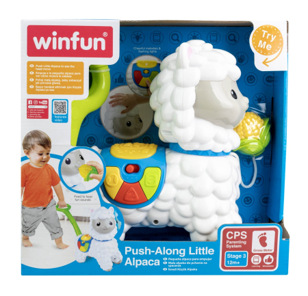 Joacă & Tummy Time - WINFUN JUCARIE DE IMPINS ALPACA