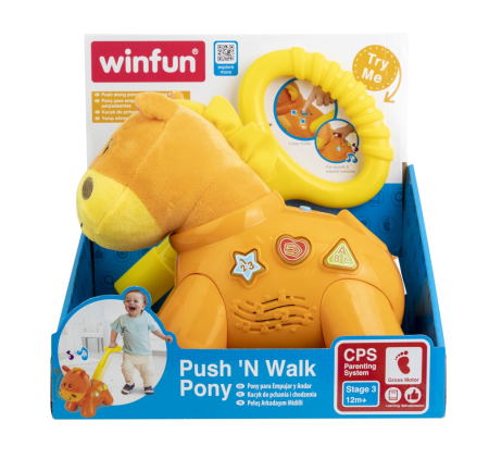 Joacă & Tummy Time - WINFUN JUCARIE DE IMPINS PONEI